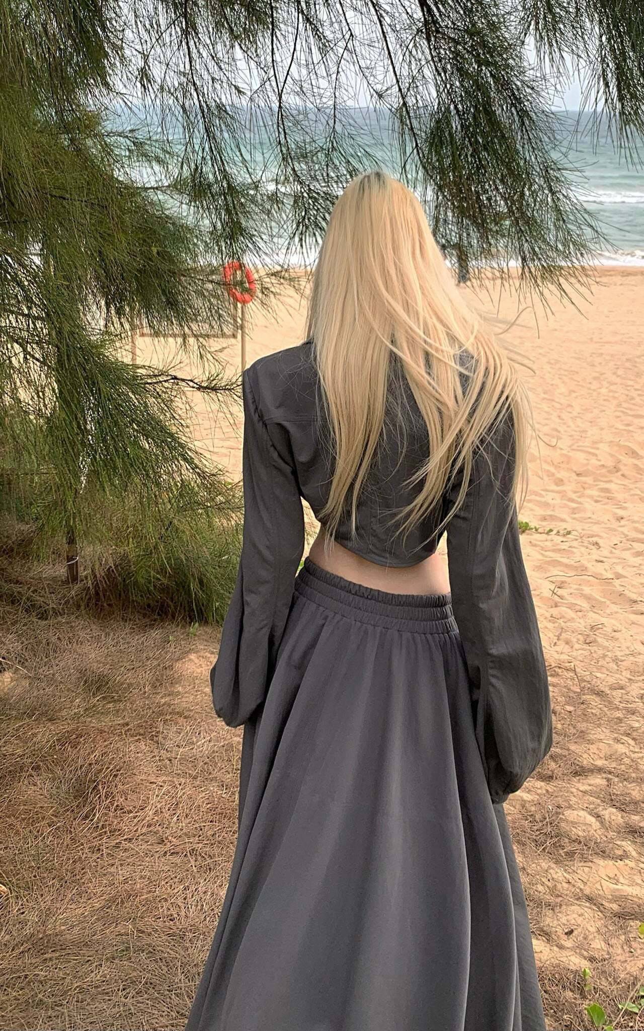 Rase le sol Relaxed Shirt & Maxi Skirt Set Rase le sol Relaxed Shirt & Maxi Skirt Set