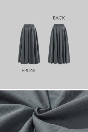 Rase le sol Relaxed Shirt & Maxi Skirt Set