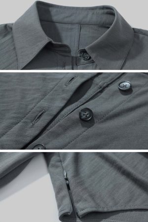 Rase le sol Relaxed Shirt & Maxi Skirt Set