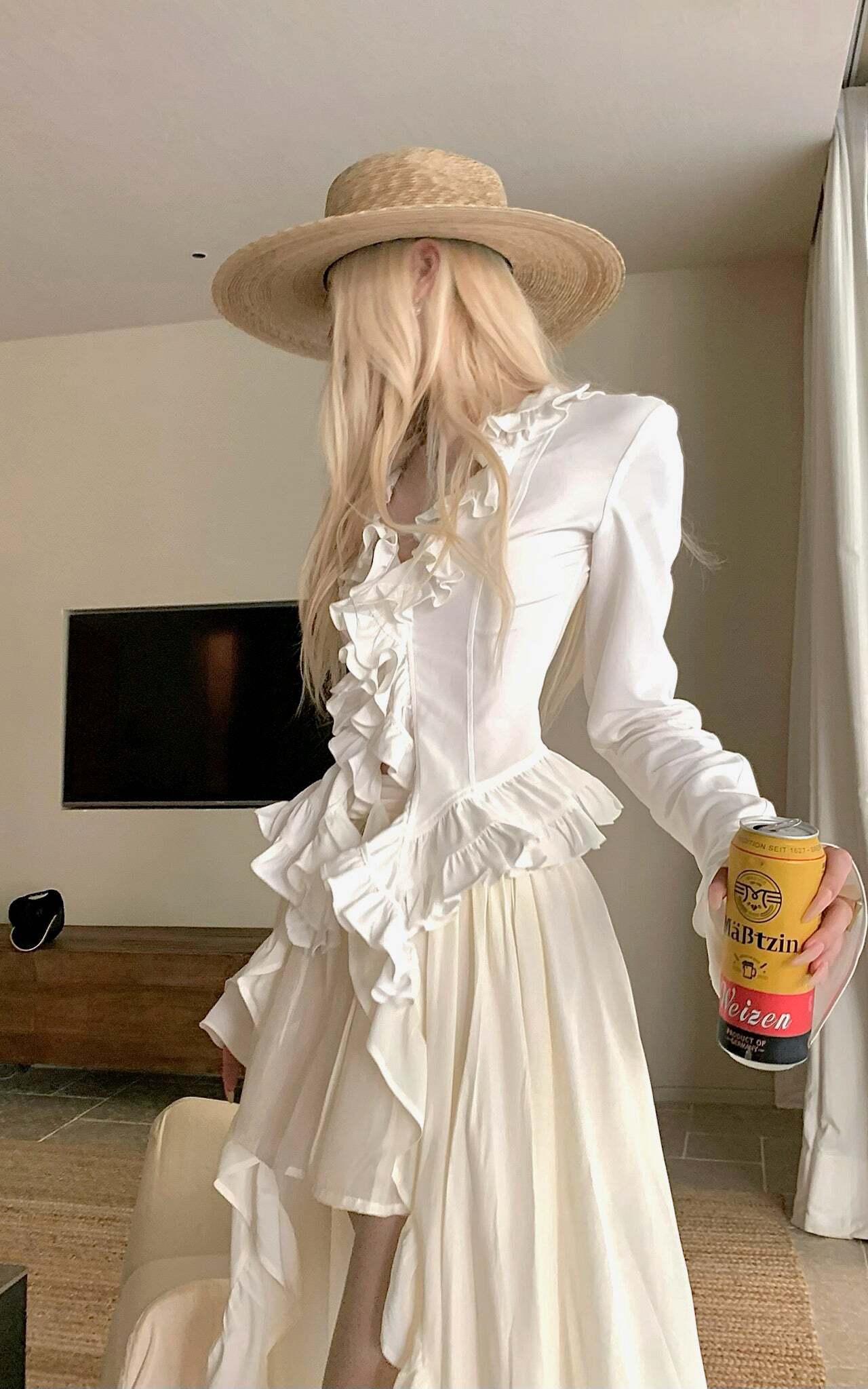 Rase le sol Ruffled Sculptural Shirt Rase le sol Ruffled Sculptural Shirt