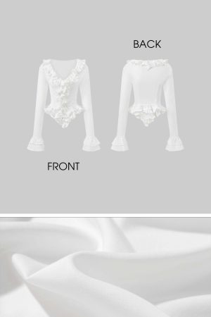 Rase le sol Ruffled Sculptural Shirt