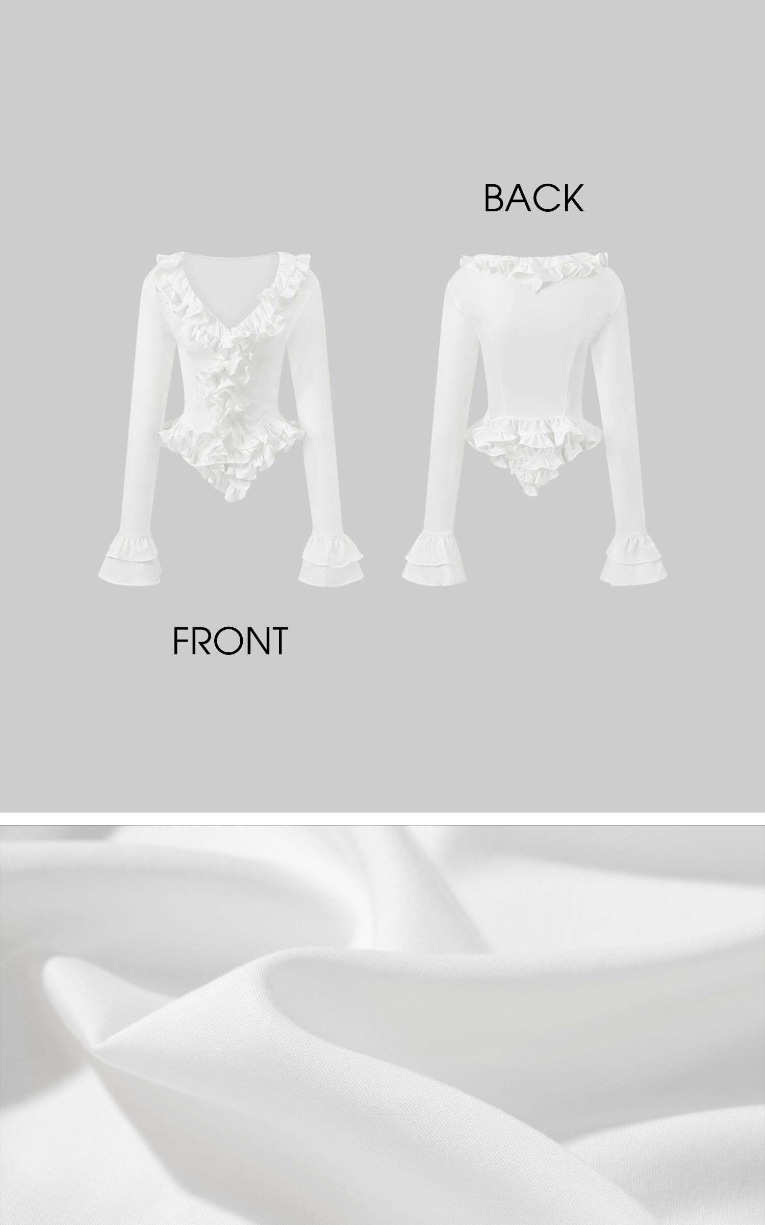 Rase le sol Ruffled Sculptural Shirt Rase le sol Ruffled Sculptural Shirt