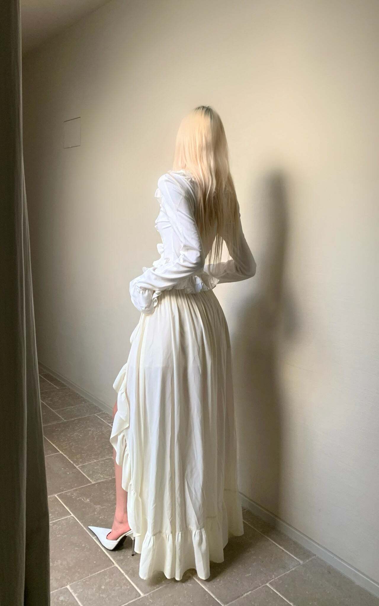 Rase le sol Ruffled Sculptural Shirt Rase le sol Ruffled Sculptural Shirt