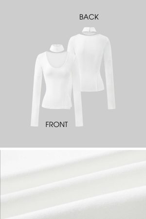 Rase le sol Sculpted Stretch Jersey Tee