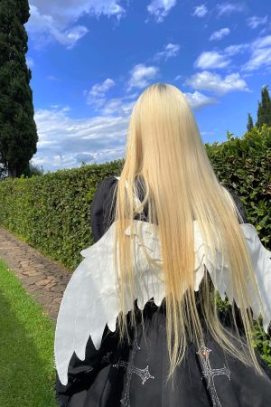 Rase le sol Sculptural Angel Wing Convertible Backpack & Crossbody