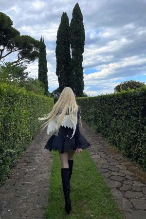 Rase le sol Sculptural Angel Wing Convertible Backpack & Crossbody