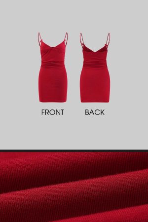 Rase le sol Spaghetti Strap Dress