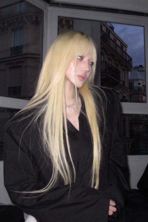 Rase le sol Suit Set Relaxed Straight Pants and Structured Blazer