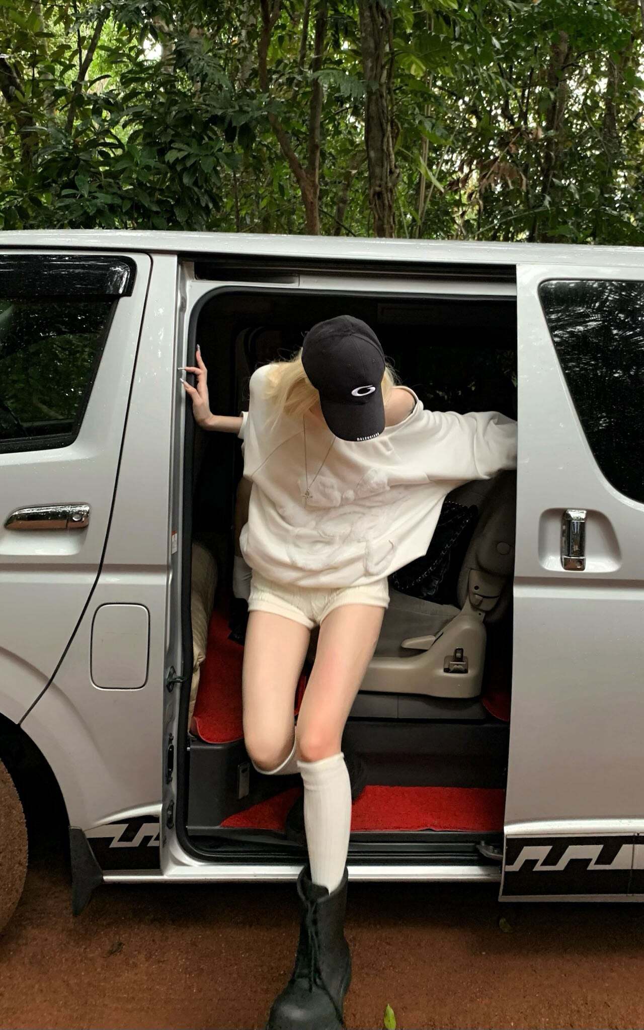 Rase le sol Textured Cable Knit Shorts Rase le sol Textured Cable Knit Shorts