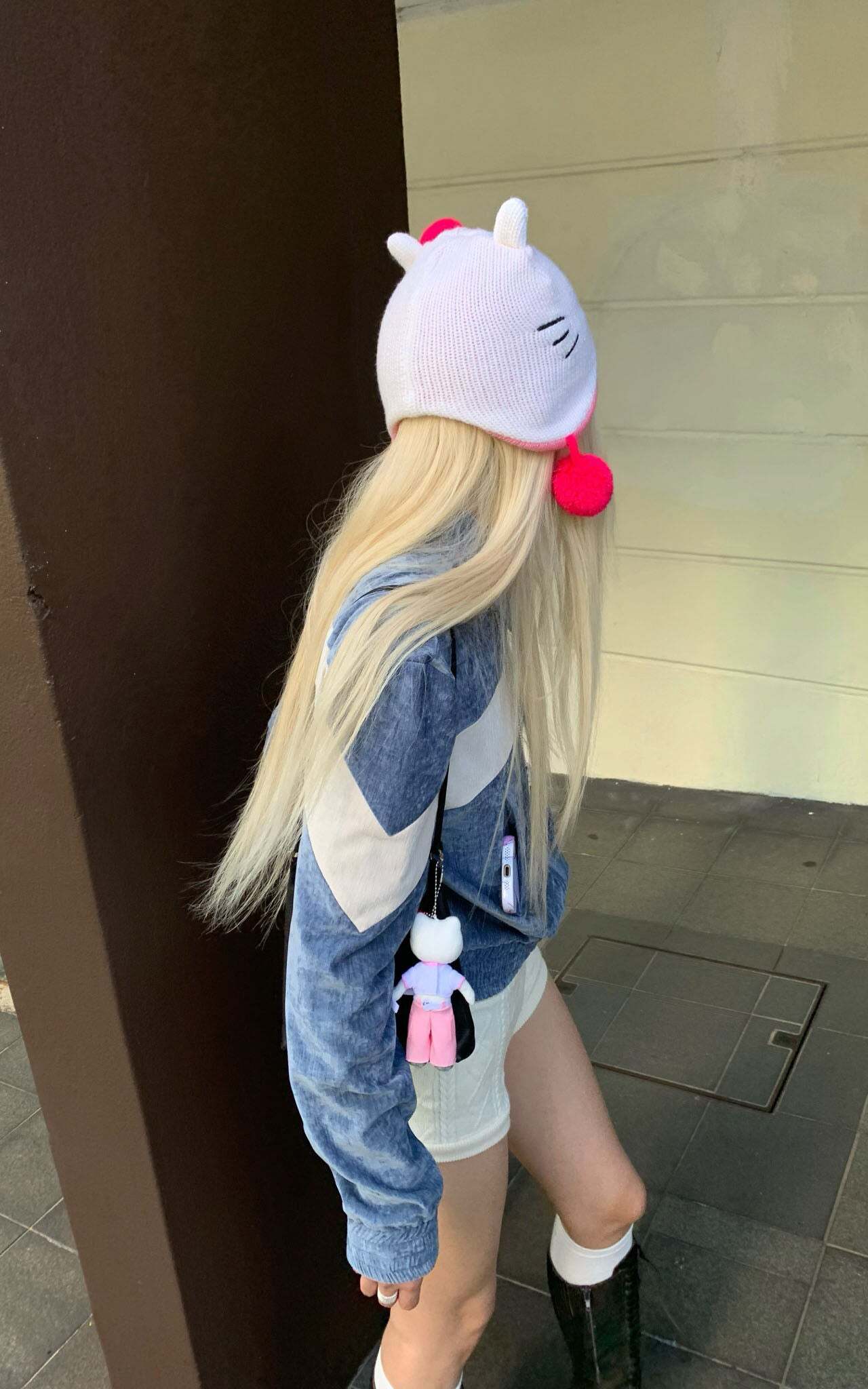 Rase le sol Textured Cable Knit Shorts Rase le sol Textured Cable Knit Shorts