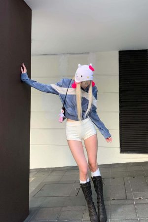 Rase le sol Textured Cable Knit Shorts