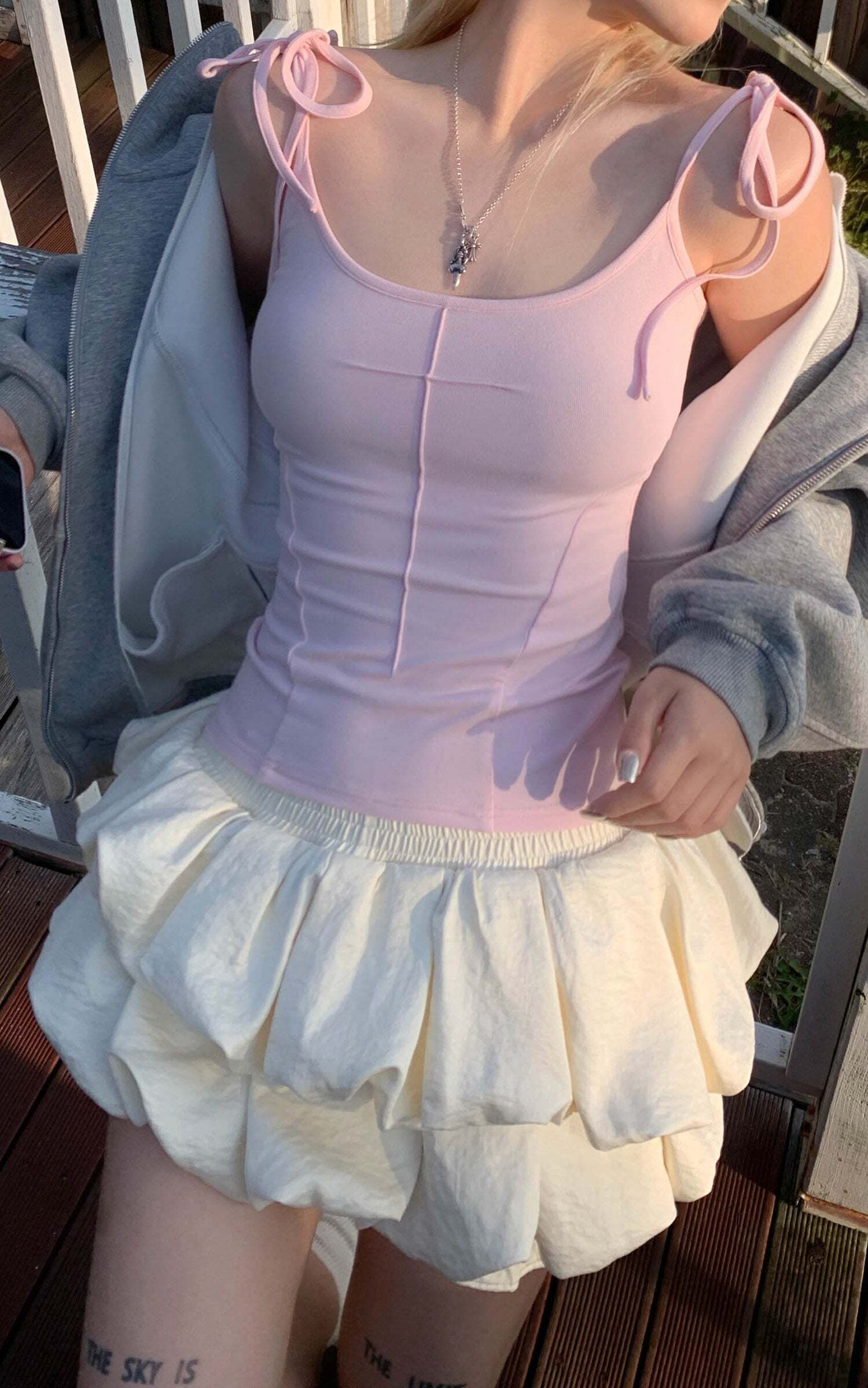 Rase le sol Tiered Volume Sculptural Skirt Rase le sol Tiered Volume Sculptural Skirt