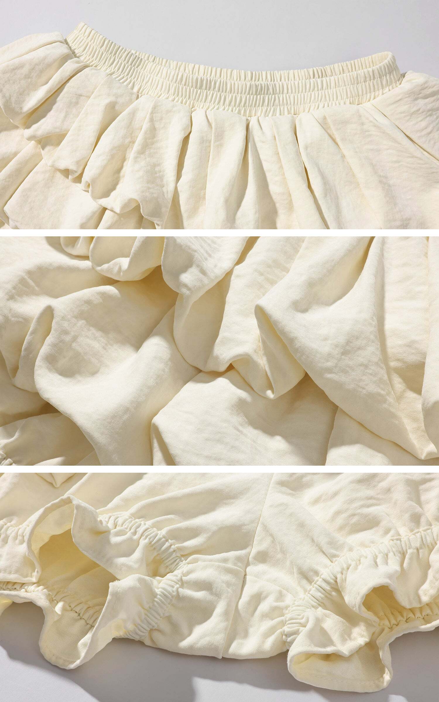 Rase le sol Tiered Volume Sculptural Skirt Rase le sol Tiered Volume Sculptural Skirt