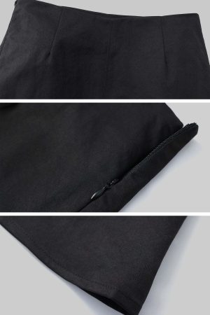 Rase le sol Vintage Ruffled Blazer & Mermaid Skirt Set