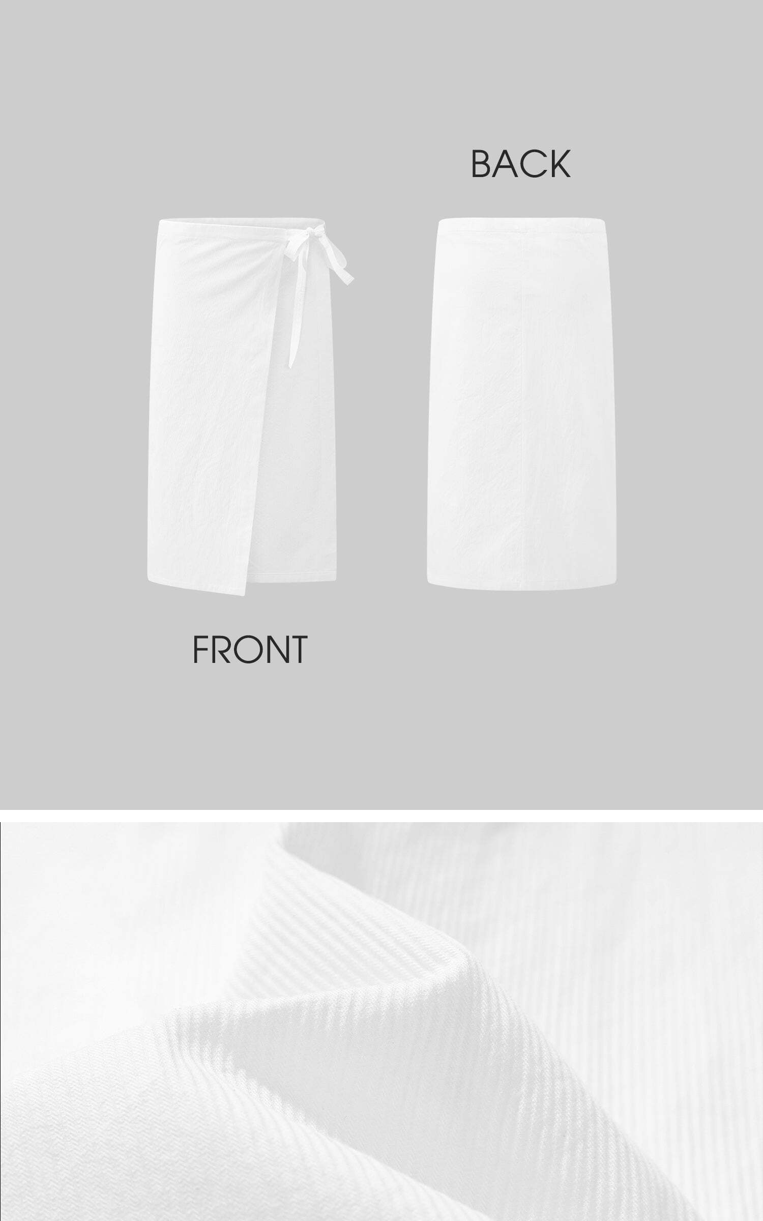 Rase le sol White Split Hem Utility Pants Rase le sol White Split Hem Utility Pants