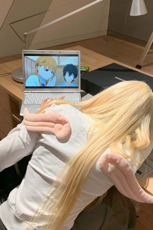 Rase le sol Wing Hoodie Black Fitted Cotton Long Sleeve Top