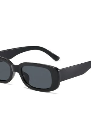 Retro Rectangle Sunglasses