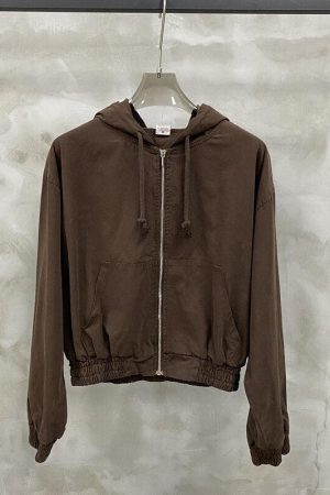 Retro Zip-Up Hoodie