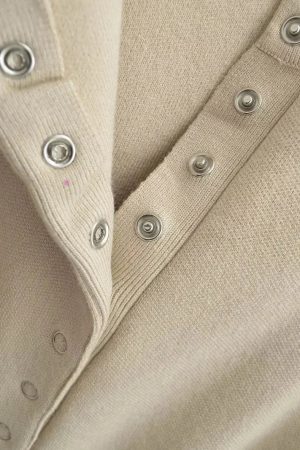 Ribbed Slim Fit Cardigan