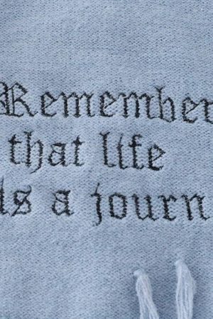 Ripped Tasseled Sweater Vest