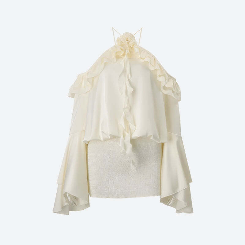 Rose Ruffled Mini Dress Rose Ruffled Mini Dress