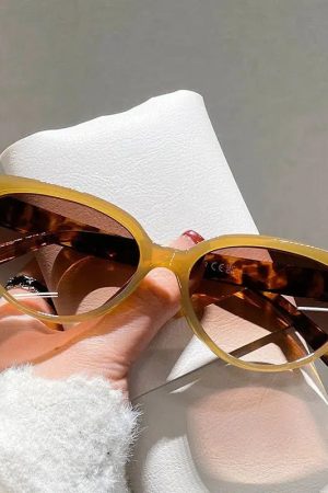 Round Cat Eye Sunglasses