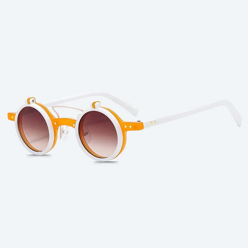 Round Flip-Up Sunglasses Round Flip-Up Sunglasses