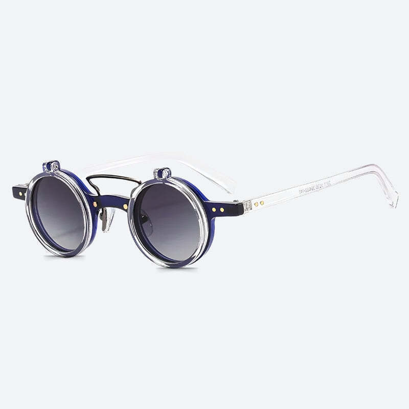 Round Flip-Up Sunglasses Round Flip-Up Sunglasses