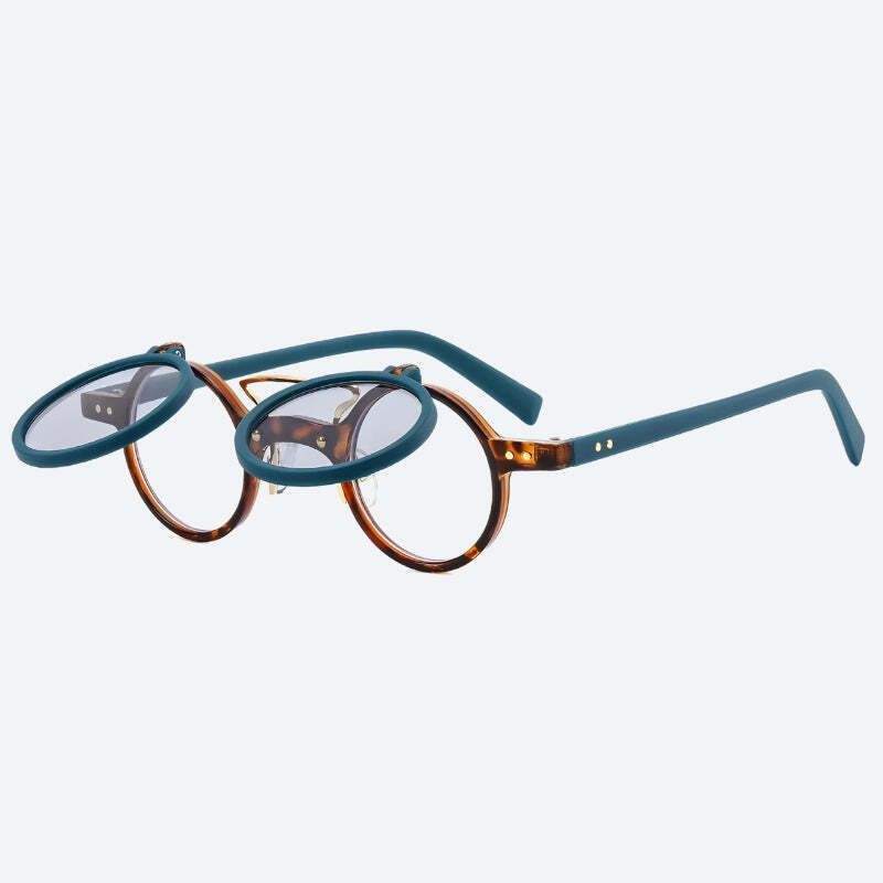 Round Flip-Up Sunglasses Round Flip-Up Sunglasses