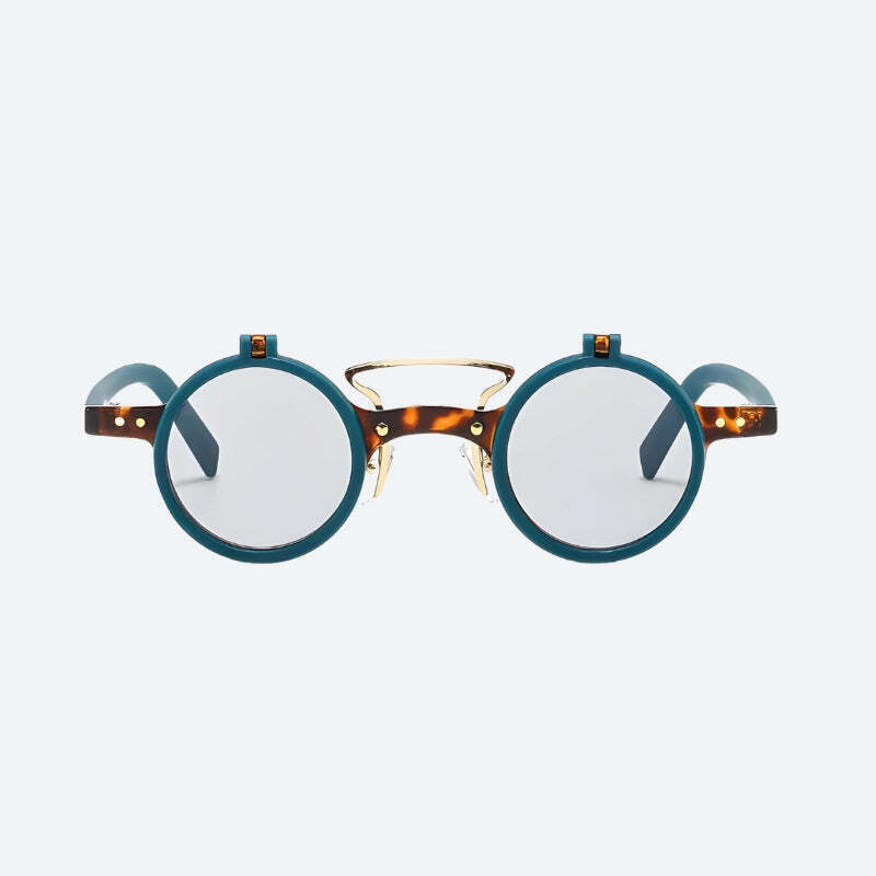 Round Flip-Up Sunglasses Round Flip-Up Sunglasses
