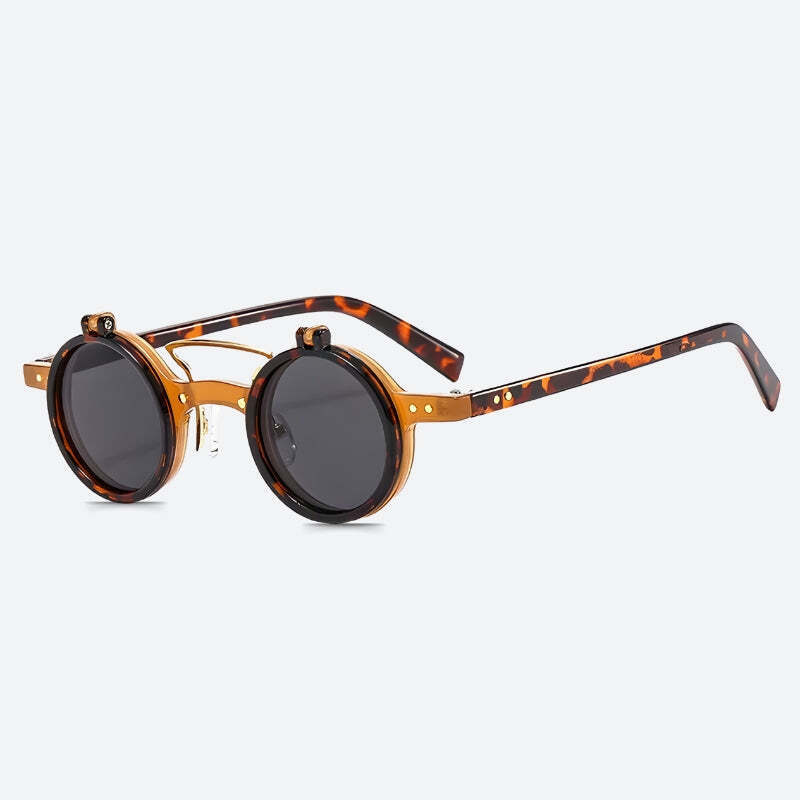 Round Flip-Up Sunglasses Round Flip-Up Sunglasses