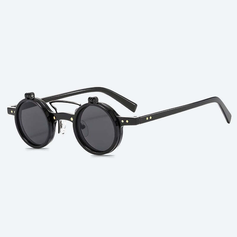 Round Flip-Up Sunglasses Round Flip-Up Sunglasses