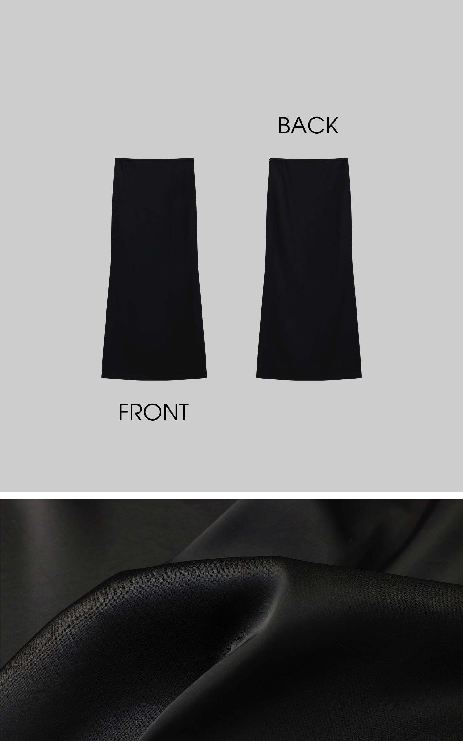 ROVENTE Draped Waistband Maxi Skirt ROVENTE Draped Waistband Maxi Skirt