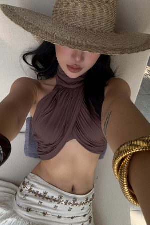 ROVENTE Embellished High Waist Maxi Skirt