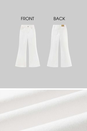 ROVENTE Flared High-Rise Jeans with Tailored Fit