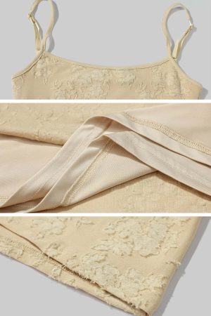 ROVENTE Floral Lace Sculpted Slip Maxi Dress