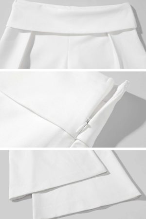 ROVENTE High-Waisted Wide-Leg Pants