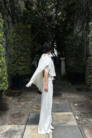 ROVENTE High-Waisted Wide-Leg Pants