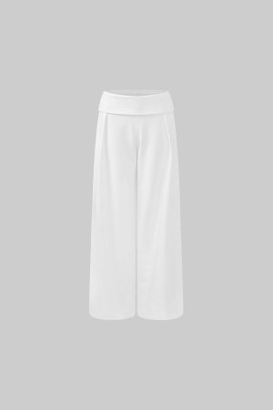 ROVENTE High-Waisted Wide-Leg Pants