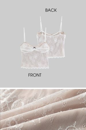 ROVENTE Lace Sheer Camisole