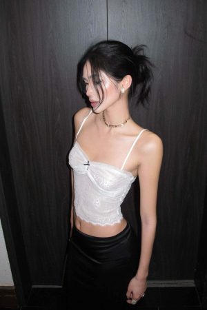 ROVENTE Lace Sheer Camisole