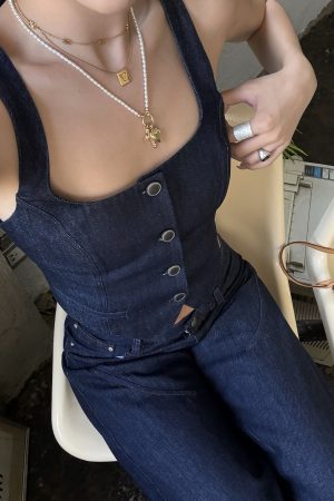 ROVENTE Sculpted Balloon Denim Trousers