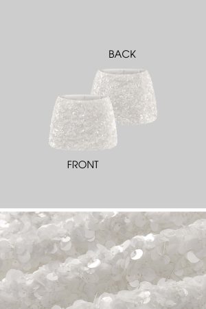 ROVENTE Sequin Embellished Mini Skirt