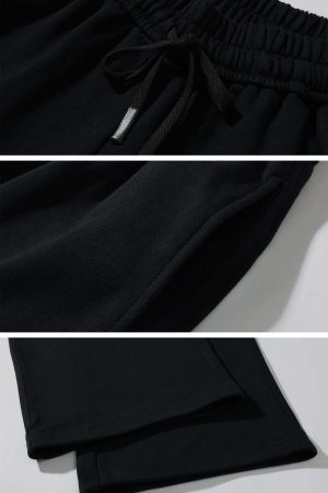 ROVENTE Soft-Fleece Wide-Leg Sweatpants