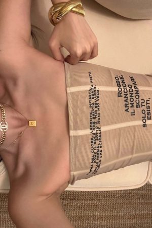 ROVENTE Strapless Mesh Corset Top