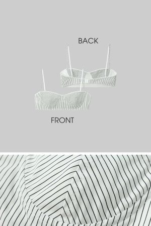 ROVENTE Striped Cotton Three-Piece Lounge Set