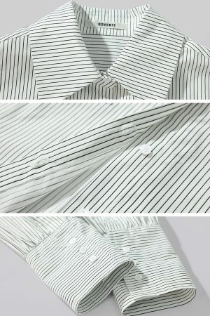 ROVENTE Striped Cotton Three-Piece Lounge Set