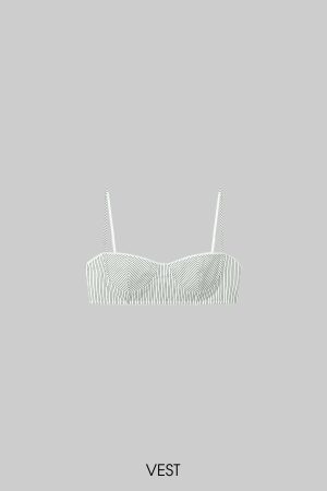 ROVENTE Striped Cotton Three-Piece Lounge Set