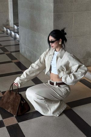 ROVENTE Structured High-Waist Column Maxi Skirt