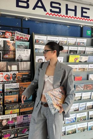 ROVENTE Structured Oversized Blazer & Tailored Pants Set